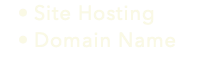 Site Hosting Domain Name